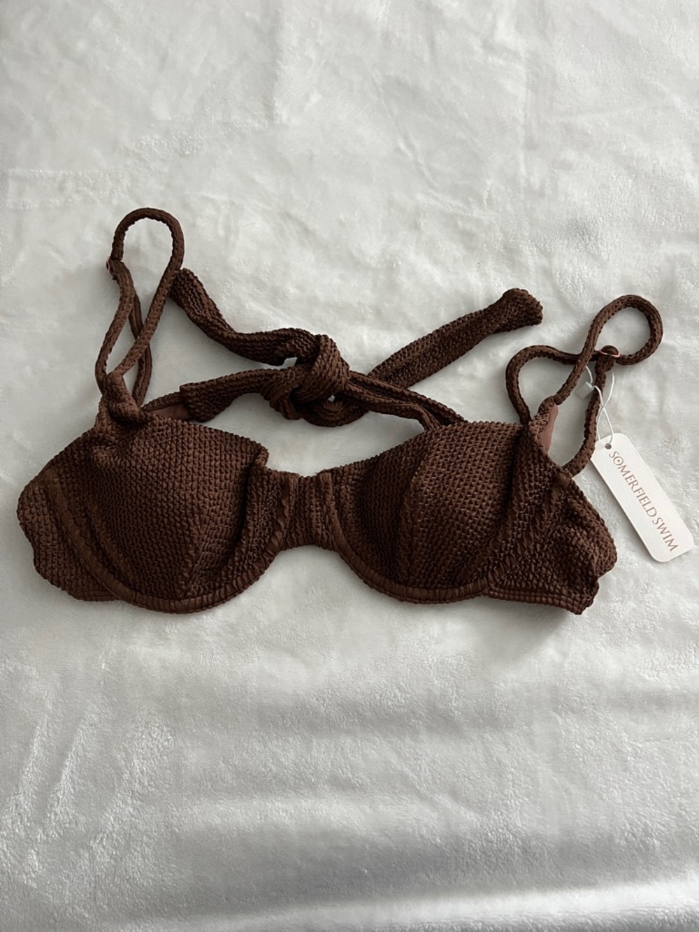Somerfield Swim Espresso Bikini Top